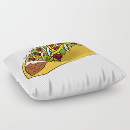 Because Tacos Floor Pillow