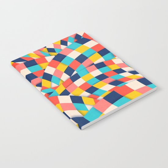Curved Squares Notebook