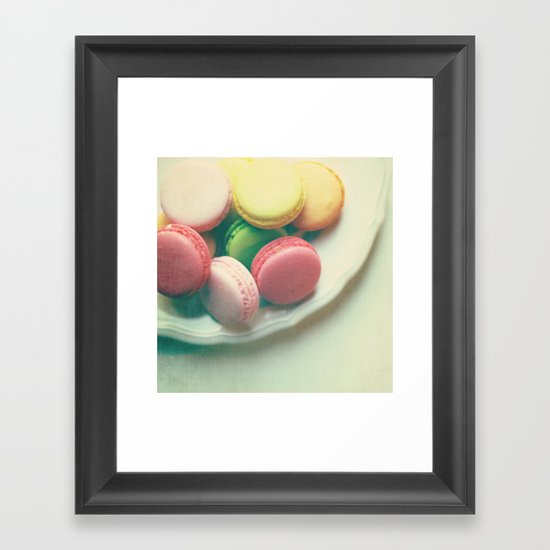 Macarons Framed Art Print