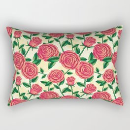 Rose Garden Rectangular Pillow