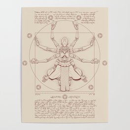 Vitruvian Omnic Poster