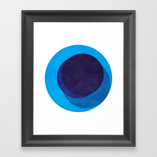 Yellow Framed Art Print