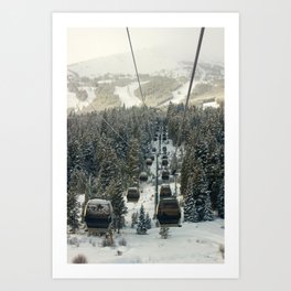 Going Up Art Print