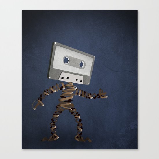 Cassette Canvas Print