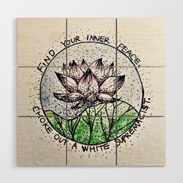 Find your inner peace Wood Wall Art