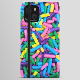 Colorful Sprinkles | Sweet Candy iPhone Wallet Case