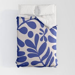 Blue foliage Comforter