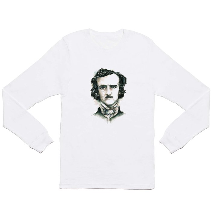 Edgar Allan Poe and Ravens Long Sleeve T Shirt