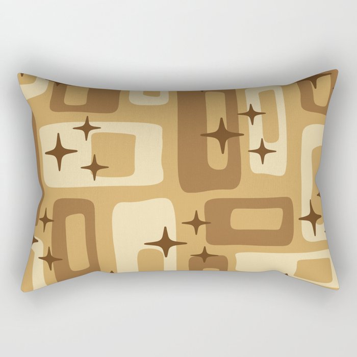 Mid Century Modern Geometric Abstract 139 Rectangular Pillow