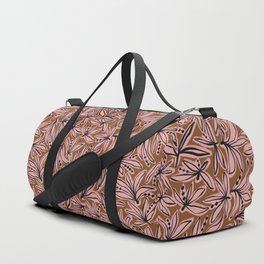 Lily Flower Pattern #1 Duffle Bag