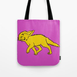 The Sly Fennec Fox Tote Bag