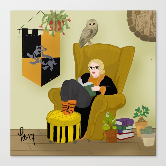 Common room Canvas Print