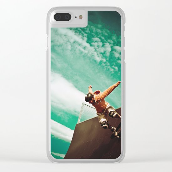 Skate 4 Clear iPhone Case