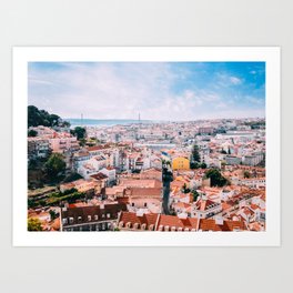 Lisbon Rooftops Travel | Fine Art Photography Art Print