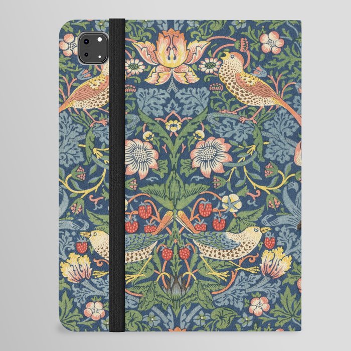 Strawberry Thief - Vintage William Morris Bird Pattern iPad Folio Case