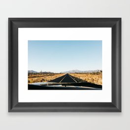 Roadtrip Wanderlust Framed Art Print