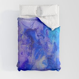 Watercolor Dreams Comforters | Color, Purple, Aqua, Pink, Watercolor, Graphicdesign, Blue, Painting, Dreams, Bright 