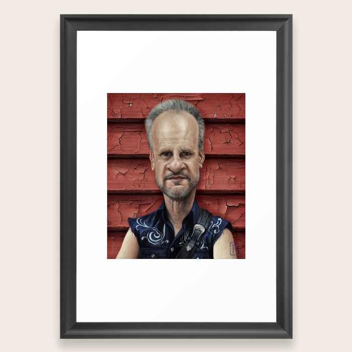 Mark Evans Framed Art Print By Andrekoeks Society6