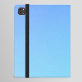 1 Blue Gradient 220506 Aura Ombre Valourine Digital Minimalist Art iPad Folio Case