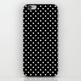 Black and White Christmas Pattern 3 iPhone Skin