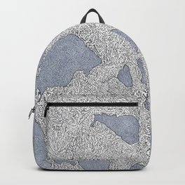 Murky Depths Backpack | Abstractsurrealism, Abstract, Stipple, Spontaneous, Traditionalart, Intricate, Surreal, Outsiderart, Intuitive, Ukart 