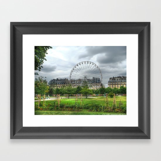 Ferris Wheel Framed Art Print