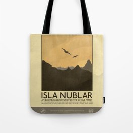 Silver Screen Tourism: Isla Nublar / Jurassic Park World Tote Bag
