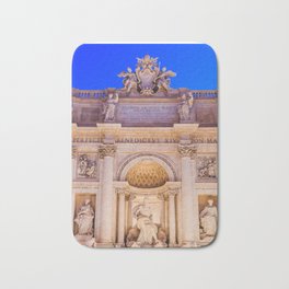 Rome, Italy.  Bath Mat | Piazza, Trevifountain, Roman, Italy, City, Rome, Sculpture, Fountain, Landmark, Water 