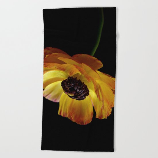 ranunculus Beach Towel