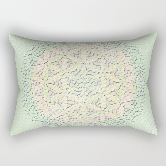 Flower of Life Mandala Rectangular Pillow