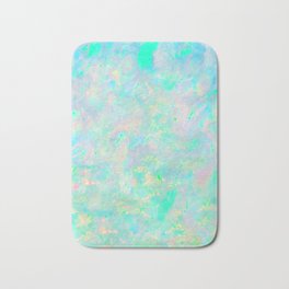 Light Blue Opal Bath Mat