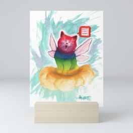 Chat du Bonheur Mini Art Print
