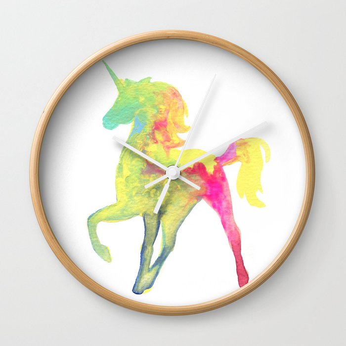 Unicorn 6 Wall Clock