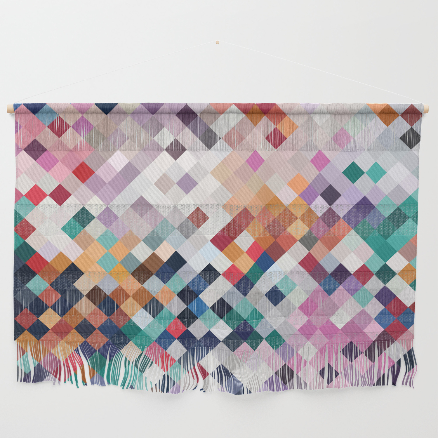 Abstract Mosaic Wall Hanging By Fimbis Society6