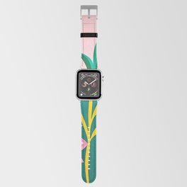 Retro Pink Florals Apple Watch Band