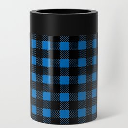 Blue Gingham - 25 Can Cooler