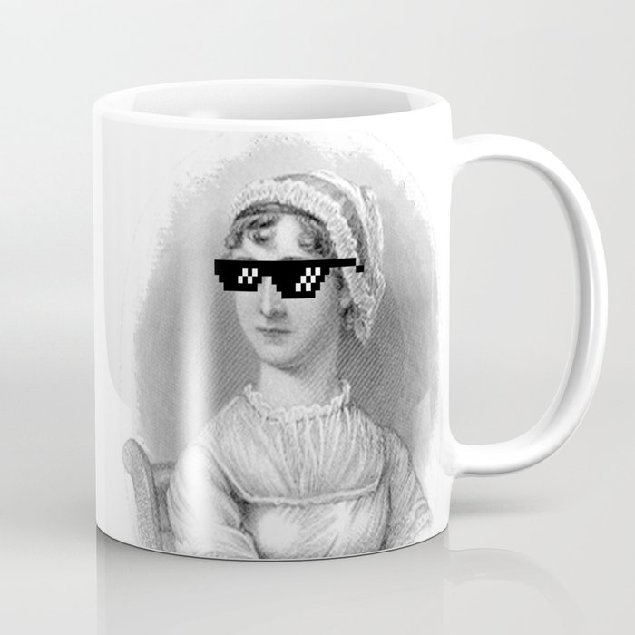 Thug Jane Austen Coffee Mug