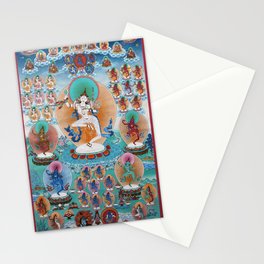 Yeshe Tsogyal Buddhist Thangka  Stationery Card