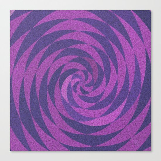 Fuchsia Twirl Canvas Print