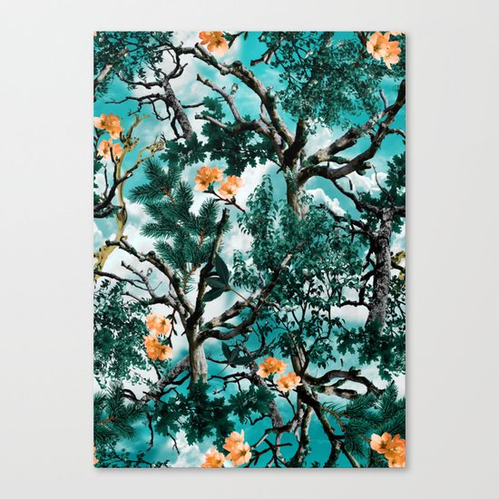Natural Camouflage Canvas Print