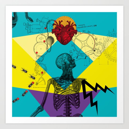 The Love machine Art Print