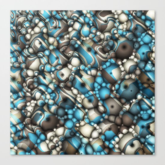 Macro Shapes Abstract Canvas Print