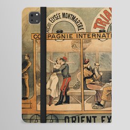 1896 Orient Express musical revue Paris iPad Folio Case