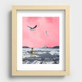 It's a Different Kind of Cold Recessed Framed Print