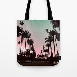 Electric Sunset Tote Bag