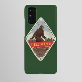 Bigfoot - I Eat People Android Case