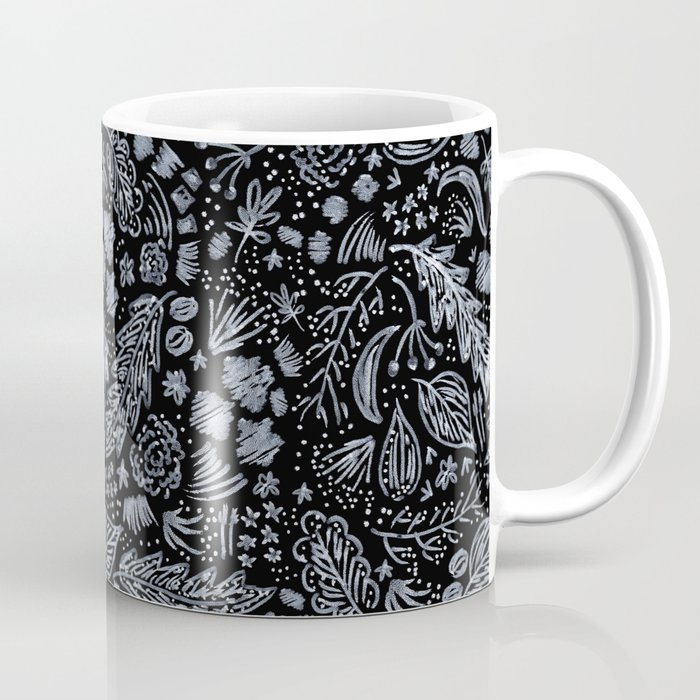 Tropical Leaf Clear Coffee Mug - Floradise