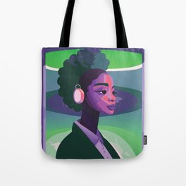 woman character Tote Bag