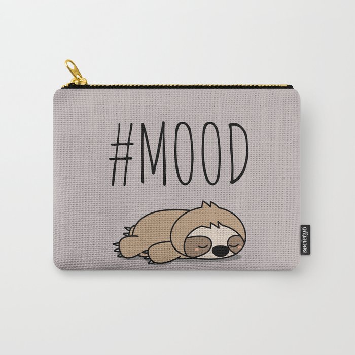 #MOOD - Sleepy Sloth Carry-All Pouch