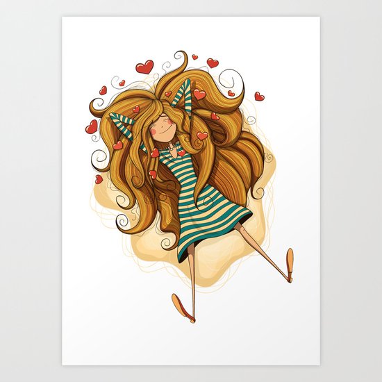 Amorousness Art Print
